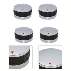 4xGas Grill Control Knobs Replacement Fits BBQ Gas Grills For Oven, Stove Round