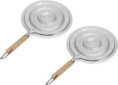 2 Pcs Stainless Steel Heat Diffuser for Gas and Electric Stove – Simmer Ring …