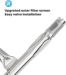 17″ Grill Burner Tube Replacement for Weber Q1200 Q1000 Q100 Q120 Baby Q Series