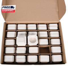 Ceramic Briquettes Replacement for Lynx L27, L30, CS30 Gas Grill Set of 50 PCS