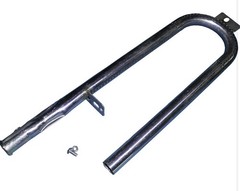 Music City Metals Grill Part # 13461 – Burner, Curved Pipe 15.375 X 4.375