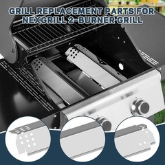 Grill Parts for Nexgrill Replacement Parts 2 Burner 720-0864 720-0864M,Stainless