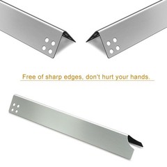 BBQ Heat Plate Shield Tent for Brinkmann 8106680S 15 1/16×2 5/16 Inch 6 PCS