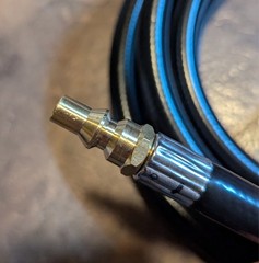 12 feet Low Pressure Propane Quick-Connect Hose Open Unused Fast Shipping