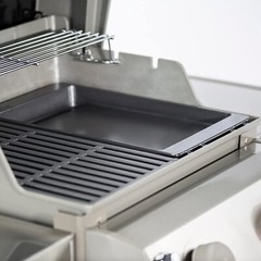 🔥USED LOCAL PICKUP OHIO 7599 Cast Iron Griddle Weber Genesis II 300 II 600