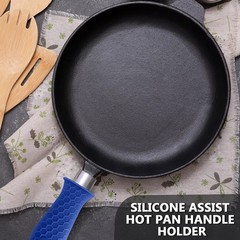 4 Pieces Silicone Hot Handle Holder Sleeve Set – Non-Slip, Heat Resistant Covers