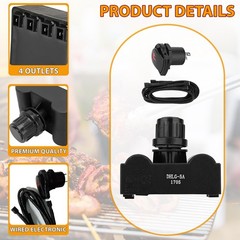 G5110055W1 Electronic Igniter Kit for CharBroil 4 Spark Electronic Ignition, …