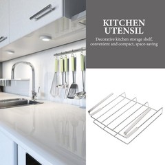 Housoutil Hanging Cutting Board Stand, Stainless Steel Chopping Board Rack, O…