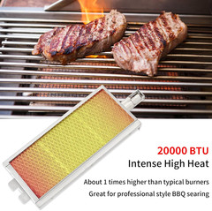 20505 Infrared Searing Burner for Bull Grill Replacement Parts for Bull Angus Br