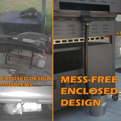 Blackstone Grease Catcher with Removable Grease Gate