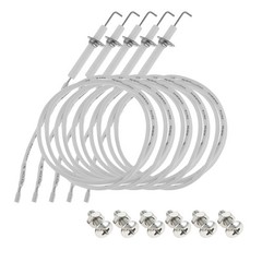 5 PCS Universal Grill Igniter Wire Kit Ceramic Electrode Replacement Parts