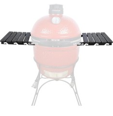 Side Shelves for Kamado Joe Classic Series. Grill Side Bamboo Shelves 5 Slats