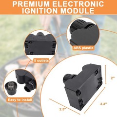 Grill Igniter Replacement for Charbroil – 5 Outlet Electronic Ignition Module w/