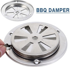 6PCS Replacement Parts -BBQ Grill Smoker Exhaust Vent Stove Air Vent Damper