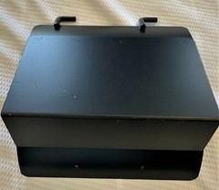 Off Set Smoker Heavy Duty 1/8″ Thick Lid in Black w/ Pan Ledge 12 7/8″ x 12″
