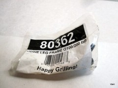 Weber OEM Leg Frame Hardware 80362