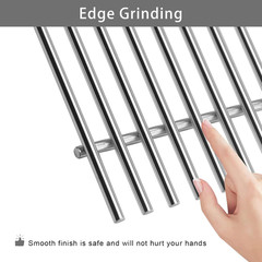 23 1/4″ Stainless Steel Grill Grid Grates Replacement Parts for Viking VGBQ 30″