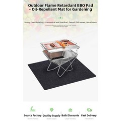 50 x 36 inch multipurpose mat for For Fire basins grills and outdoor cooking