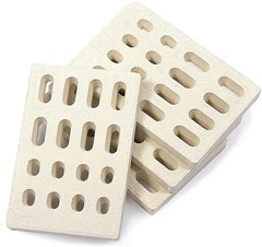 Ceramic Brick Flame Tamer, Grill Ceramic Briquettes (8-Pack) for Barbeques Ga…