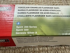 Genuine Weber Flavorizer Grill Bars Spirit 300 / 500 Genesis Silver A Bars BBQ