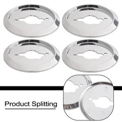 Delicate and Exquisite Gas Grill Switch Knob Base Pack of 4 Easy to Install