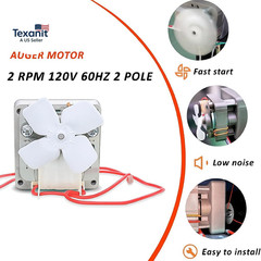 2.0 RPM Auger Motor Replacement for Traeger Pit Boss Camp Chef Pellet Grills