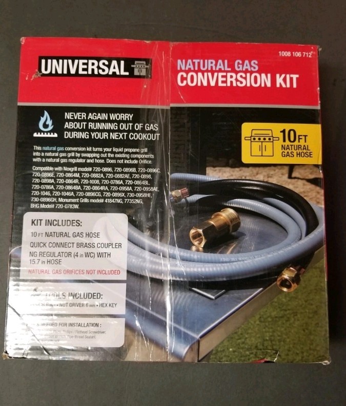 Universal Natural Gas Conversion Kit 1008 106 712 Convert Propane to Natural Gas