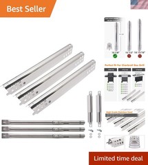 Stainless Steel Heat Plates & Carryover Tubes for Char-Broil 3 Burner