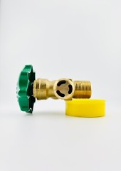 100lb Propane Vapor Tank Service Valve Coupler Bbq Pol 100 Lb Grill Heater Lpg 0