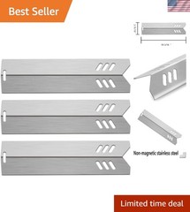 14 3/16” Stainless Steel BBQ Grill Heat Plates – Rust & Corrosion Resistant