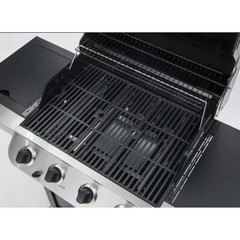 Gas Grill Grate Replacement 3 Piece Set Cast Iron 18 Inch 4 5 Burner Performance