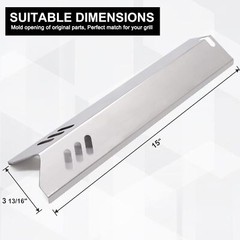 Grill Grease Tray Replacement Parts for Dyna Glo DGF493BNP, DGF510SBP, Backyard