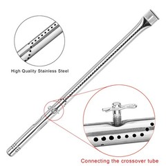 Charbroil Infrared Grill Parts Burner Heat Plate Carryover Tube G466-2500