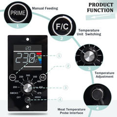 Upgrade Digital Control Board Kit Compatible with Pit Boss Tabletop Wood Pellet