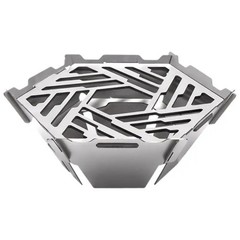 Camping Stove Windshield Hollow Flame Observation Lightweight And Compact