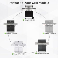 Grill Parts for Nexgrill Replacement Parts 6 Burner 6 Burner Stainless Steel