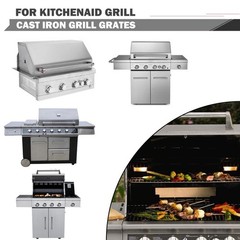 Grill Replacement Grates for Kitchenaid & Jennair – Compatible Parts 720-0745, 7
