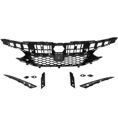 Front Upper Grille Type-R Style Grill Assembly Fit For 2022 2023 2024 Honda C…