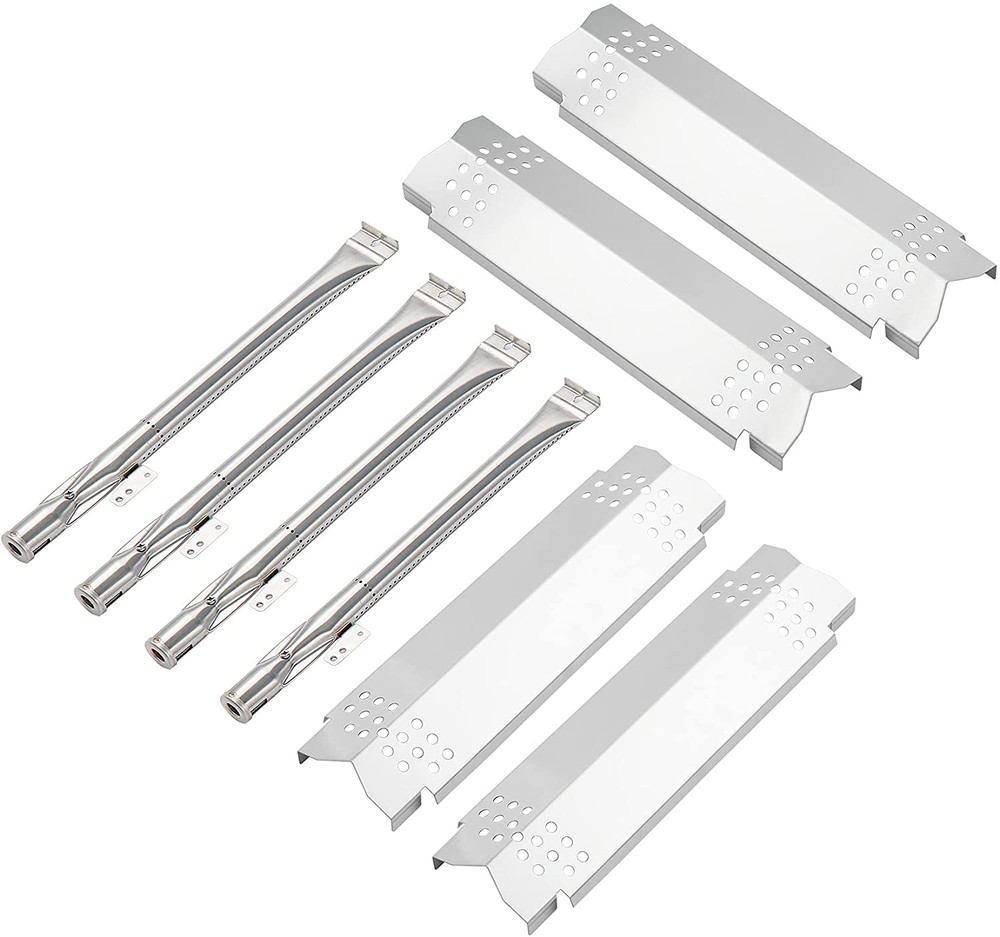 Stainless Steel Grill Heat Plates Burners Parts Kit for Nextgrill Members Mark