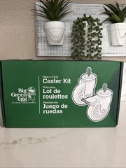 Big Green Egg Heavy Duty Caster Kit 120410 Set Of 2, Inc 1 Locking Caster