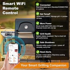 WiFi Replacement Controller for Masterbuilt Gravity Grill Smoker Kit