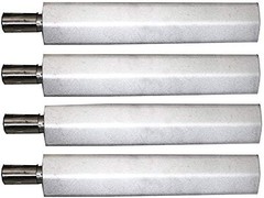 4PC Heavy Duty Stainless Steel BBQ Grill Burner Replacement Parts