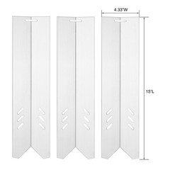 B0212-040 Heat Plates Grill Parts for Blue Rhino 3 Burner Grill Parts GBC1932…