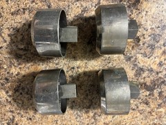 Backyard Classic Gas Grill Control Knobs Set of 4 Square Shaft 2 Inserts