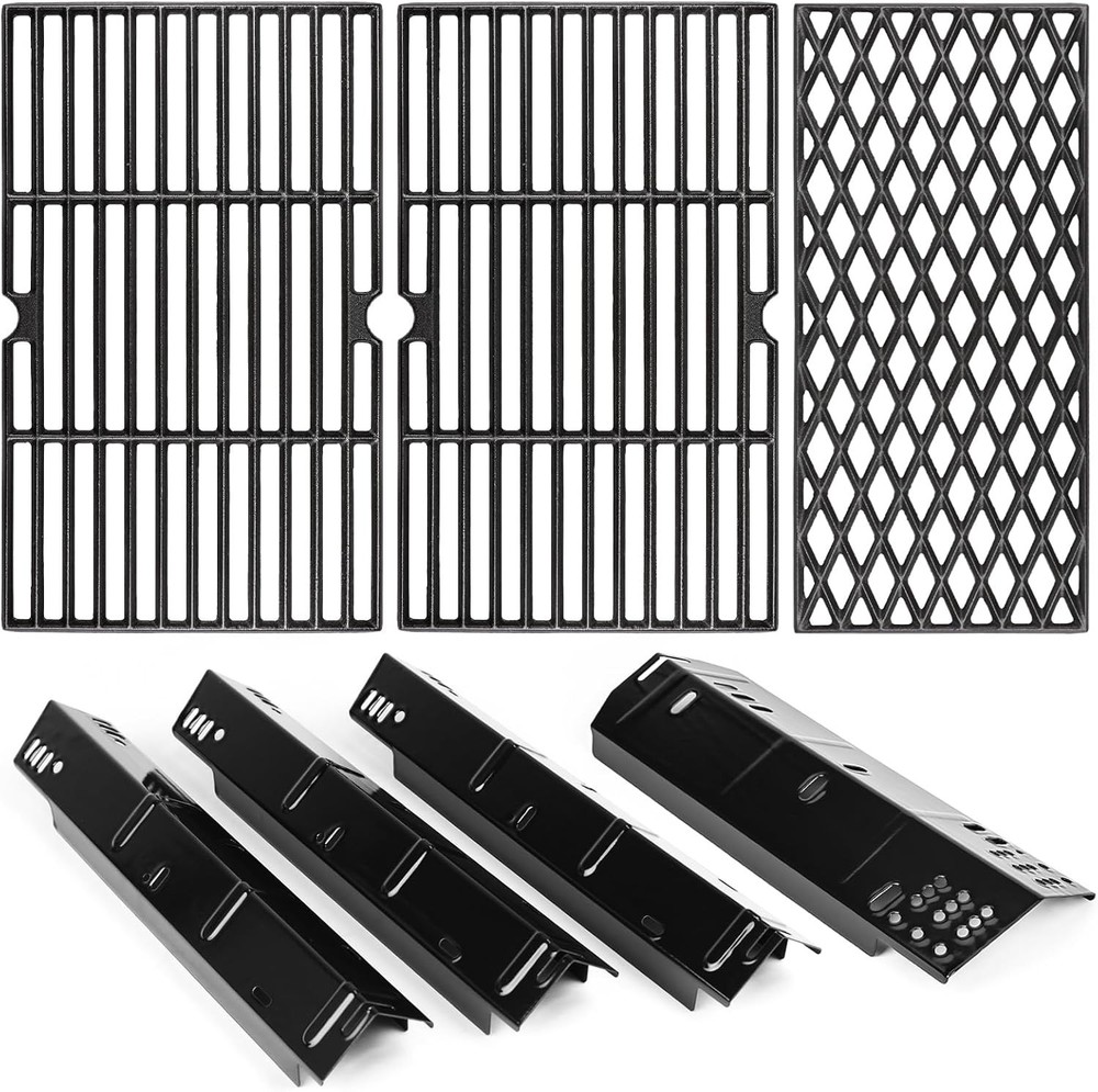 Grill Grates Heat Plates for Dyna-Glo 4 Burner DGH450CRP DGH451CRP Grill Parts