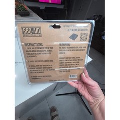 BBQ-AID Replacement Grill Brush Heads Scraper Tool New In Package