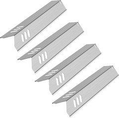 15 Inch Grill Heat Plates Shield Burner Covers Flame Guards, BBQ Gas Grill Repla