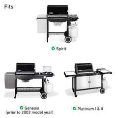 Replacement Igniter Kit for Genesis 1000-5500/Gold/Silver/Platinum, Platinum I/I