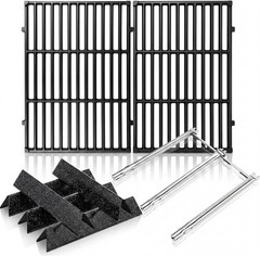 8 Pcs Grill Replacement Parts Compatible with Weber Spirit and Spirit II 300