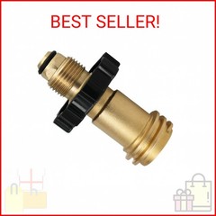 DOZYANT Universal Fit Propane Tank Adapter Converts POL to QCC1 / Type 1 with Wr